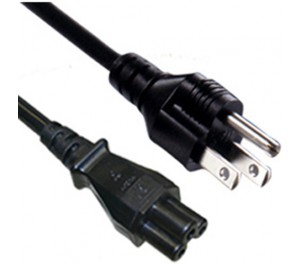 YP12-YC14 USA Plug to C5 Connector Mains Lead