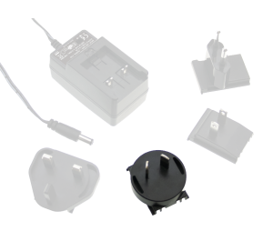 Australian AC Plug for GE Series Interchangeable Plugtop Adapters from Meanwell