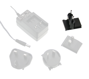 EU AC Plug for GE Series Interchangeable Plugtop Adapters from Meanwell