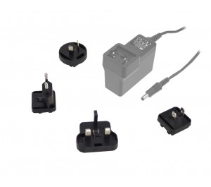 Set Of AC Plugs for GEM Series Interchangeable Plugtop Adapters