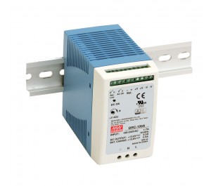 DRC-100B 96.6W Din Rail Power Supply with battery Charger (UPS Function)