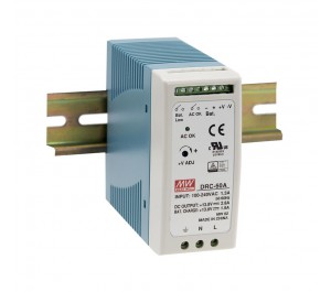 DRC-60B 59.34W Din Rail Power Supply with Battery Charger (UPS Function)