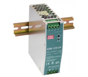 EDR-120-48 120W 48V 2.5A Din Rail Power Supply