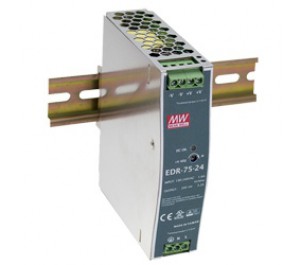 EDR-75-12 75W 12V 6.3A Din Rail Power Supply