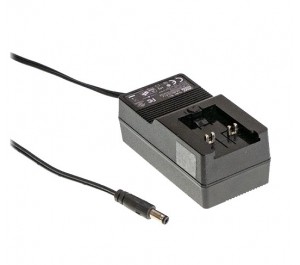 GE40I05-P1J 20W 5V 4A  AC-DC Interchangeable AC Plug Industrial Adapter