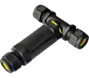 ICON-TEE IP68 3Way 3~5Pole Waterproof Connector