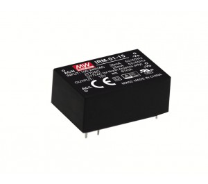 IRM-01-9S 2W 12V 167mA Encapsulated Power Supply