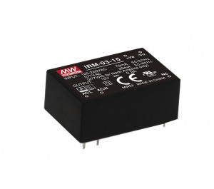 IRM-03-9S 3W 9V 333mA Encapsulated Power Supply