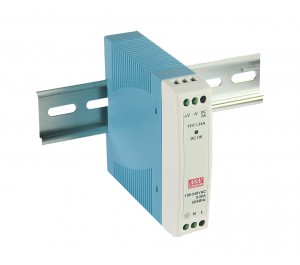 Mean Well MDR-10-15 10W 15V 0.67A Single Output AC-DC DIN RAIL Power Supply from Power Supplies Online