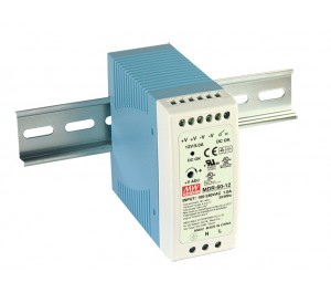 Mean Well MDR-60-12 60w 12v 5a Single Output AC-DC DIN RAIL Power Supply from POwer Supplies Online