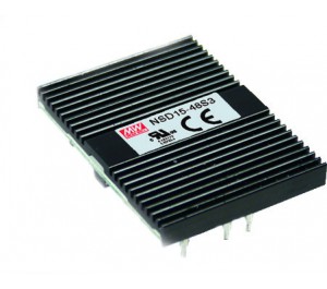 NSD15-48S3 12.375W 3.3V 3.75A DC-DC Regulated Power Supply