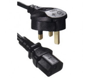 UK Mains Lead - IEC320 C13 to 5A UK Plug