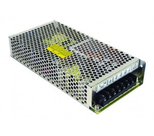 RS-150-12 150W 12V 12.5A Enclosed Switching Power Supply from Mean Well & Power Supplies Online