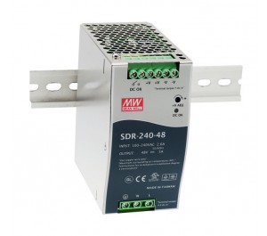 SDR-240-48 240W 48V 5A Industrial DIN RAIL Power Supply with PFC Function