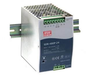 SDR-480P-24 480W 24V 20A Industrial DIN RAIL Power Supply