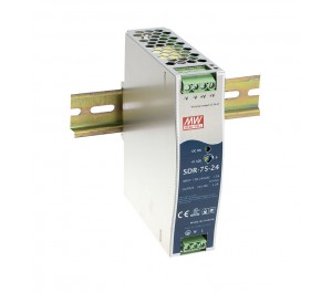 SDR-75-48 76.8W 48V 1.6A Industrial DIN RAIL Power Supply