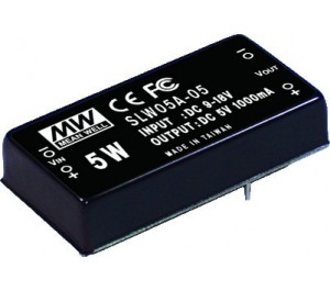 SLW05C-15 5W 15V 33.3 ~ 333mA DC-DC Regulated Converter