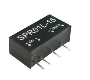 SPR01L-15 1W 15V 0 ~ 67mA Regulated Converter