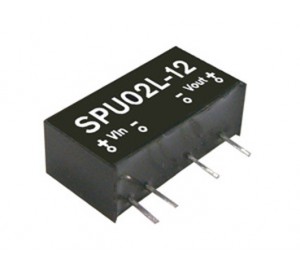 SPU02N-15 2W 15V 27 ~ 133mA Unregulated Converter