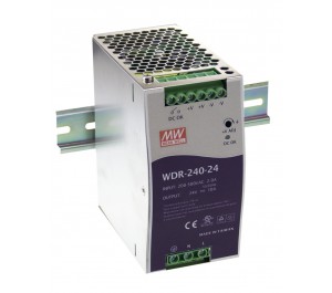 WDR-240-24 240W 24V 10A Industrial DIN RAIL Power Supply