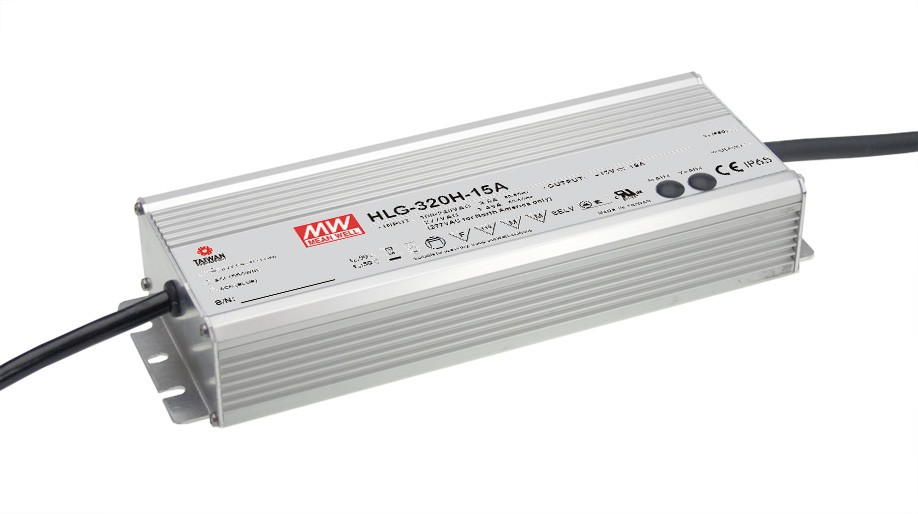 HLG320H12A is a 264W 12V 22A Single Output LED Lighting Power Supply