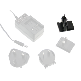 EU AC Plug for GE Series Interchangeable Plugtop Adapters from Meanwell