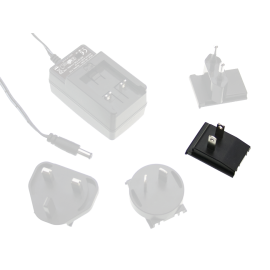 US AC Plug for GE Series Interchangeable Plugtop Adapters from Meanwell