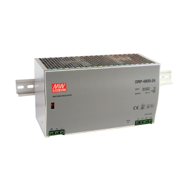 Mean Well DRP-480S-48 480W 48V 10A Single Output AC-DC DIN Rail Power Supply from Power Supplies Online