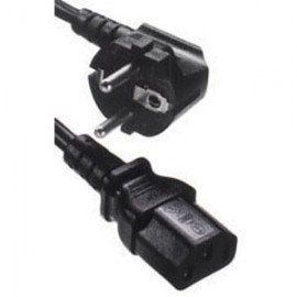 European Mains Lead - IEC320 C13 to Shuko Euro Plug