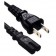 PC032 is a Flat USA Plug to Figure of 8 Connector Mains Lead